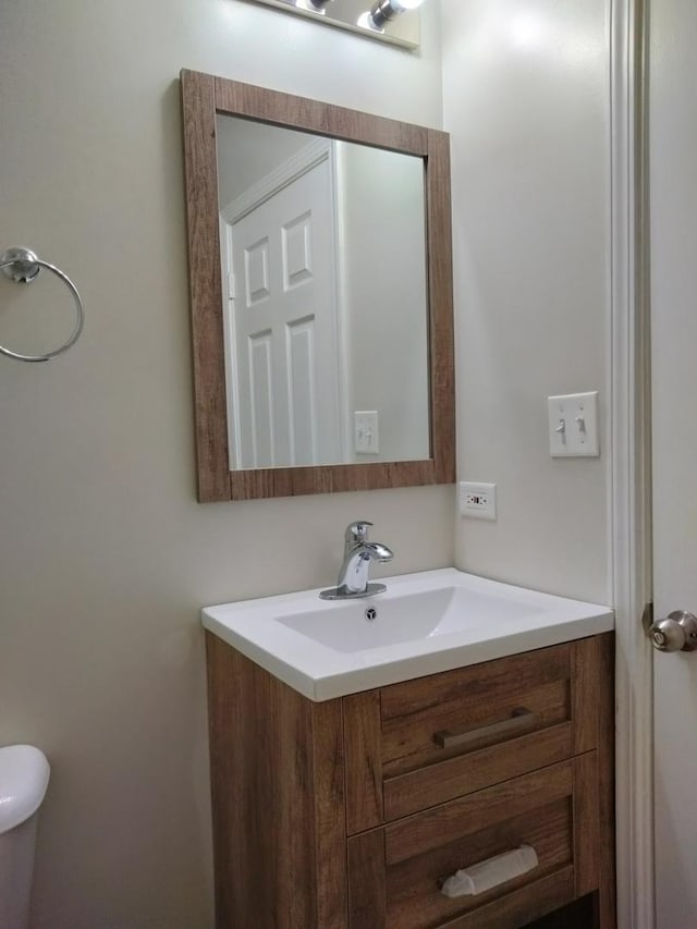 2225 W Warren Blvd Unit B3, Chicago, IL 60612 - bathroom with vanity and toilet