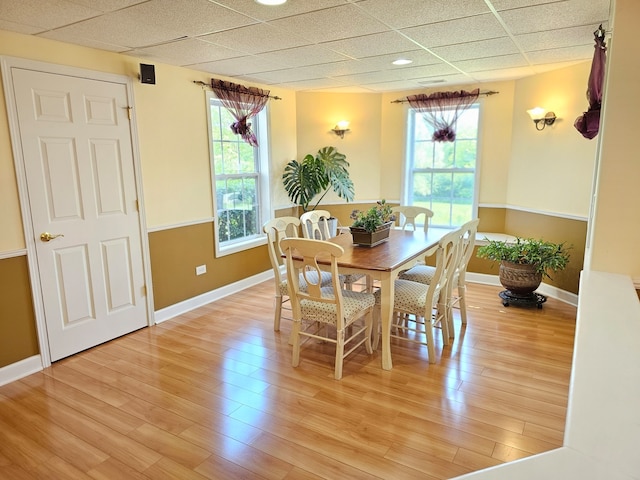 4 Forest View Dr, Hawthorn Woods, IL 60047 - dining space featuring light wood-type flooring and a drop ceiling