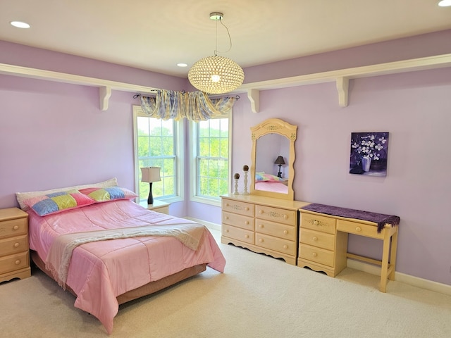 4 Forest View Dr, Hawthorn Woods, IL 60047 - bedroom with carpet flooring and recessed lighting