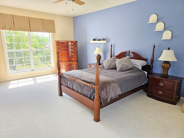 4 Forest View Dr, Hawthorn Woods, IL 60047 - carpeted bedroom with ceiling fan