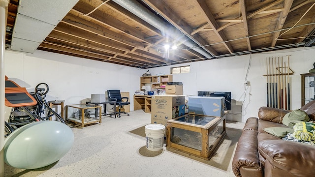 7837 Wagon Wheel Ln, Rockford, IL 61109 - view of unfinished basement