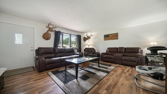 7837 Wagon Wheel Ln, Rockford, IL 61109 - living room with wood finished floors