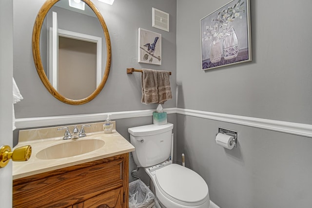 2716 Turtle Creek Dr, Hazel Crest, IL 60429 - bathroom featuring toilet and vanity
