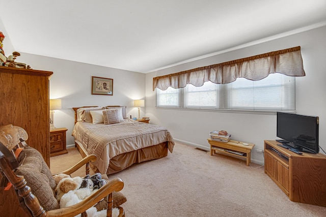 2716 Turtle Creek Dr, Hazel Crest, IL 60429 - bedroom featuring light carpet and baseboards