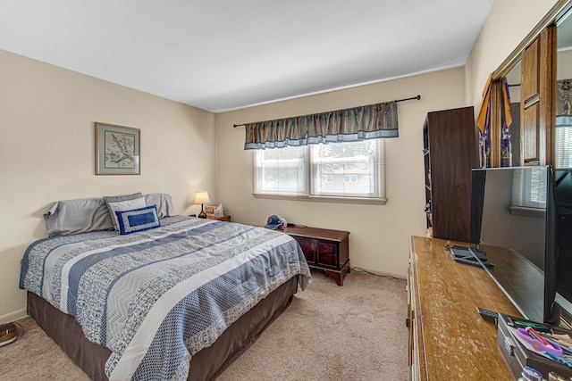 2716 Turtle Creek Dr, Hazel Crest, IL 60429 - bedroom featuring light carpet and baseboards