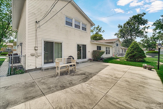 2716 Turtle Creek Dr, Hazel Crest, IL 60429 - back of house with a patio area