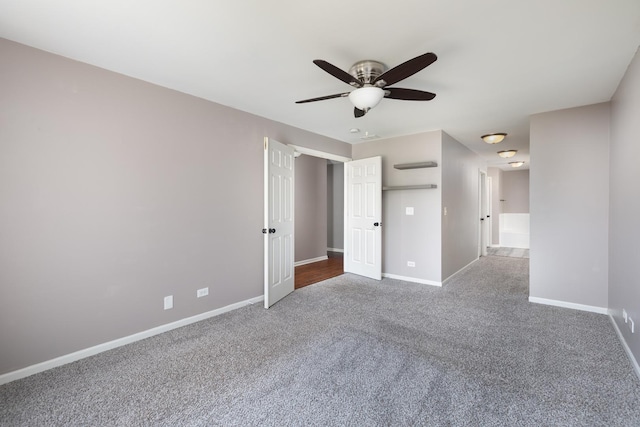 395 Cascade Ln Unit 0, Oswego, IL 60543 - unfurnished bedroom with carpet and a ceiling fan