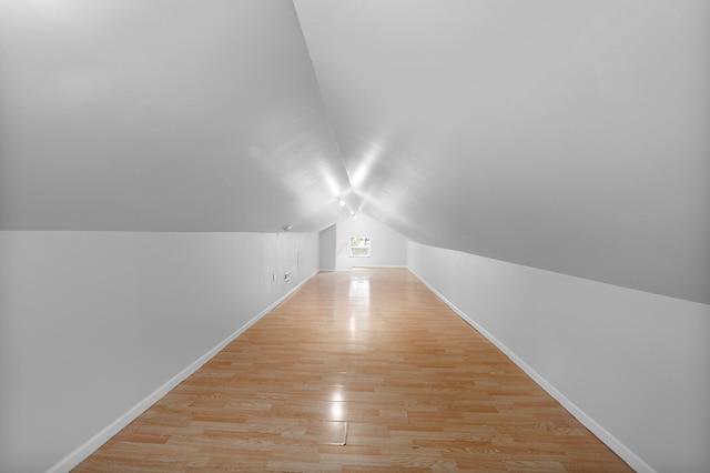 541 N May St, Aurora, IL 60506 - bonus room with vaulted ceiling and light wood-style floors