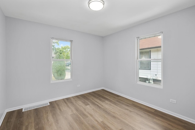 541 N May St, Aurora, IL 60506 - spare room with wood finished floors