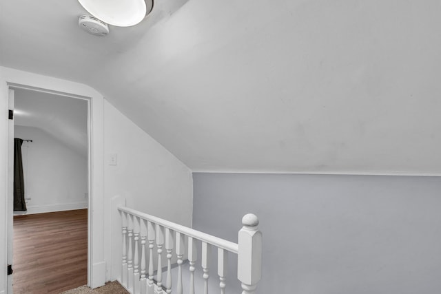 193 May St, Bensenville, IL 60106 - staircase with lofted ceiling and baseboards