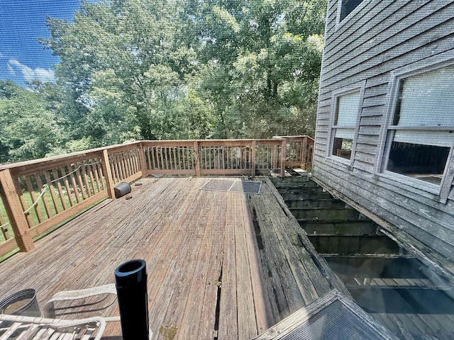 827 N 2199th Rd, Tonica, IL 61370 - view of wooden terrace