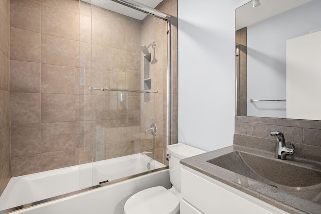 505 W Alexander Blvd, Elmhurst, IL 60126 - bathroom with vanity and shower / bath combination with glass door