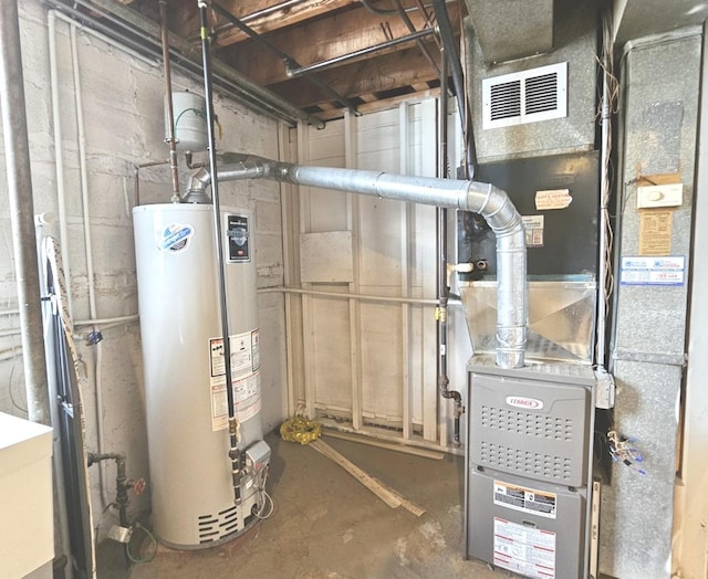 678 Muskegon Ave, Calumet City, IL 60409 - utilities featuring gas water heater and heating unit