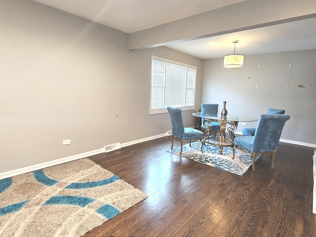 678 Muskegon Ave, Calumet City, IL 60409 - living area with baseboards and wood finished floors