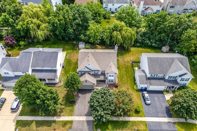 330 Greenview Ln, Lake Villa, IL 60046 - aerial view of residential area