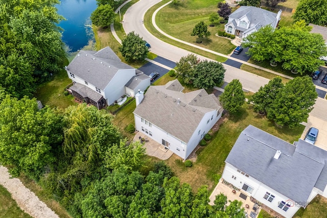 330 Greenview Ln, Lake Villa, IL 60046 - aerial perspective of suburban area featuring a nearby body of water