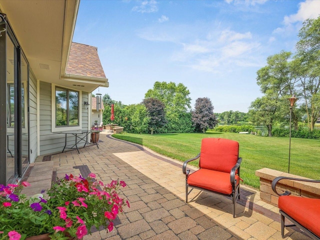 12828 Menominee Trl, Roscoe, IL 61073 - view of patio / terrace