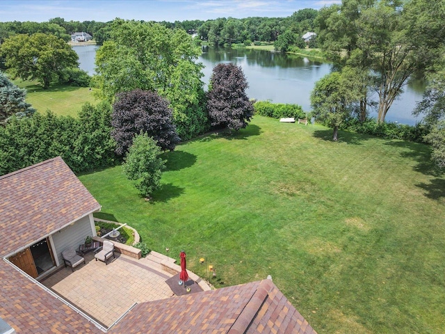 12828 Menominee Trl, Roscoe, IL 61073 - aerial view of a large body of water