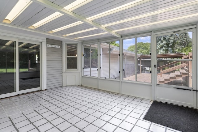 1485 Bryn Mawr Ln, Rockford, IL 61107 - unfurnished sunroom featuring plenty of natural light