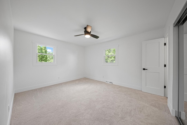214 Somerset Ct, New Lenox, IL 60451 - carpeted spare room featuring plenty of natural light and a ceiling fan