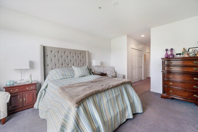 1700 Riverwoods Dr Unit 520, Melrose Park, IL 60160 - bedroom featuring carpet floors and a closet