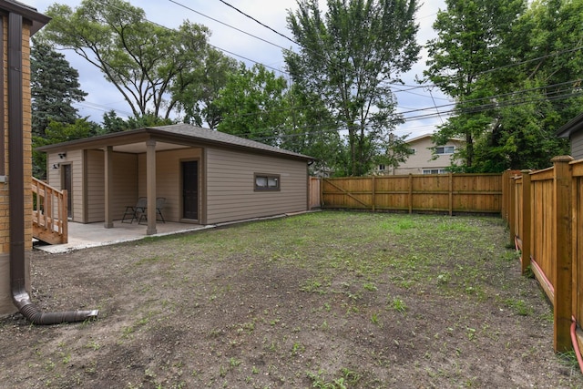 5309 Crain St, Skokie, IL 60077 - fenced backyard featuring a patio area
