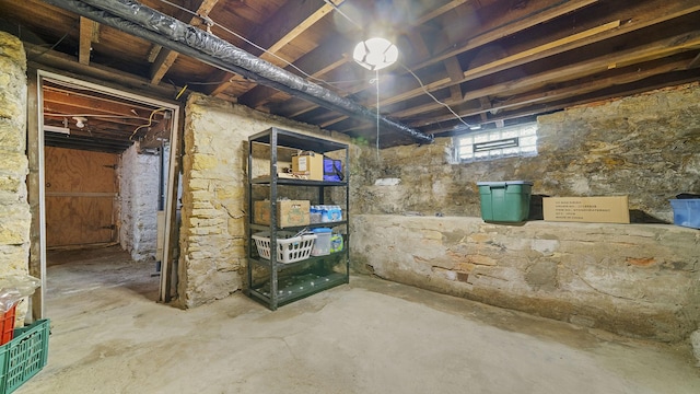 123 E 3rd St, Byron, IL 61010 - view of below grade area