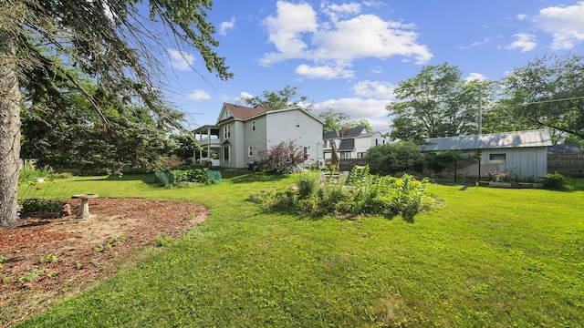 123 E 3rd St, Byron, IL 61010 - view of yard