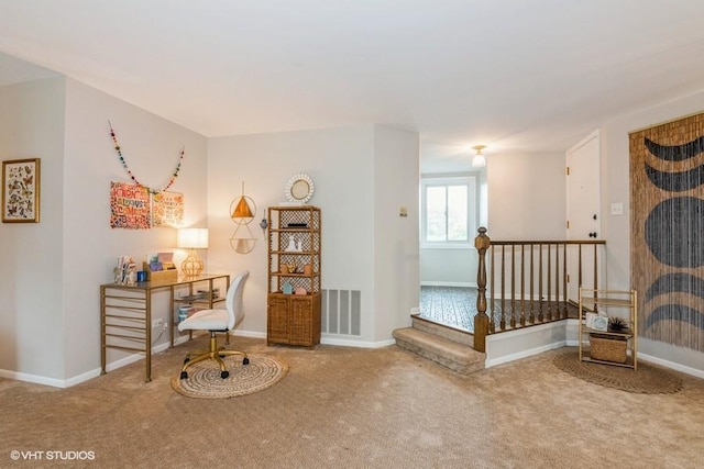 1441 Haverhill Dr Unit B, Wheaton, IL 60189 - office area featuring carpet flooring