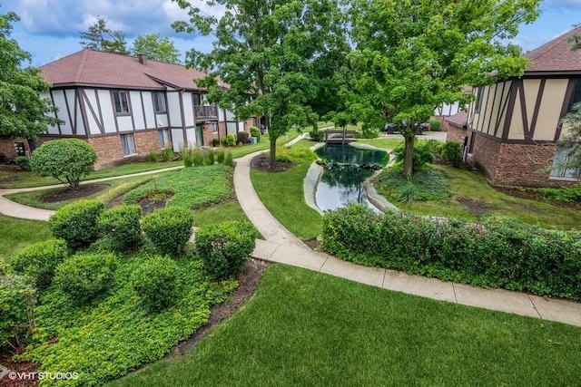 1441 Haverhill Dr Unit B, Wheaton, IL 60189 - view of green lawn