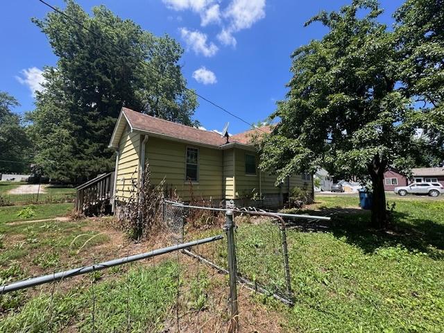 203 N Center St, Colfax, IL 61728 - view of side of home