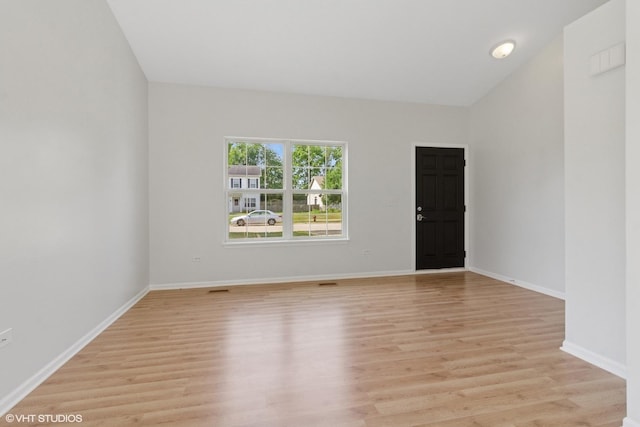2715 Hoffman St, Plano, IL 60545 - spare room featuring light wood-style floors and baseboards