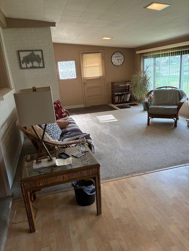 10 Lombard Cir, Lombard, IL 60148 - living room with wood finished floors