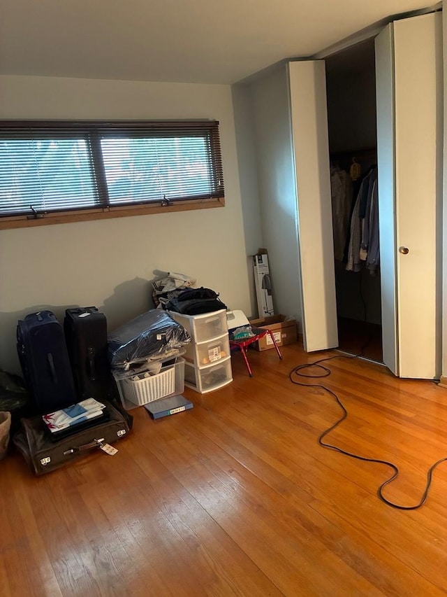 10 Lombard Cir, Lombard, IL 60148 - bedroom with wood finished floors and a closet