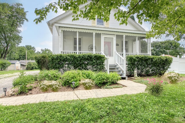 275 N Main St, Crystal Lake, IL 60014 - view of front of property with a porch