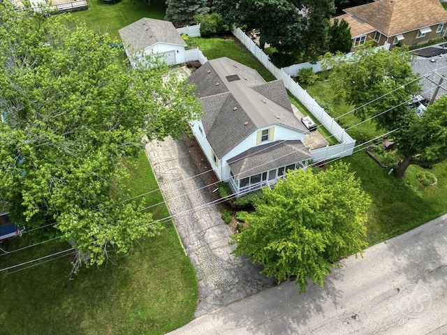 275 N Main St, Crystal Lake, IL 60014 - aerial view of property and surrounding area