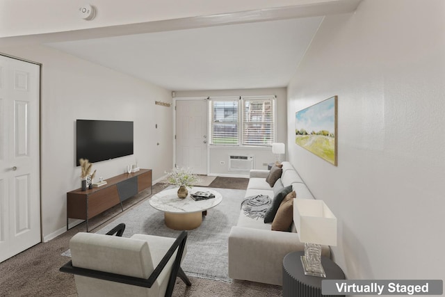 2336 Union St Unit 3, Blue Island, IL 60406 - living area with a wall unit AC and carpet