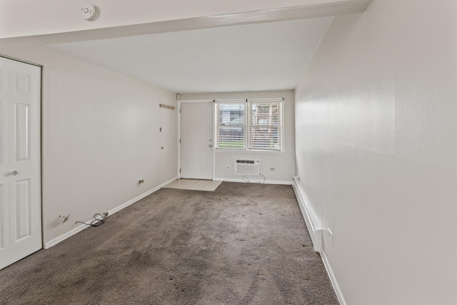 2336 Union St Unit 5, Blue Island, IL 60406 - carpeted spare room featuring a smoke detector and an AC wall unit
