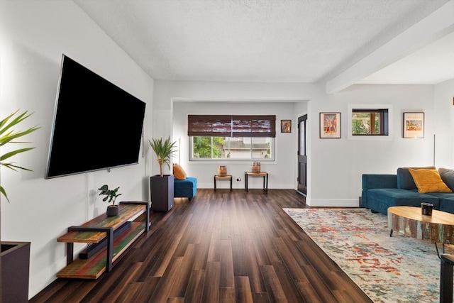 2620 Vermont St, Blue Island, IL 60406 - living area featuring wood finished floors and baseboards