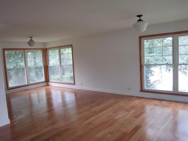 15831 Trumbull Ave, Markham, IL 60428 - empty room featuring light wood-style flooring and baseboards