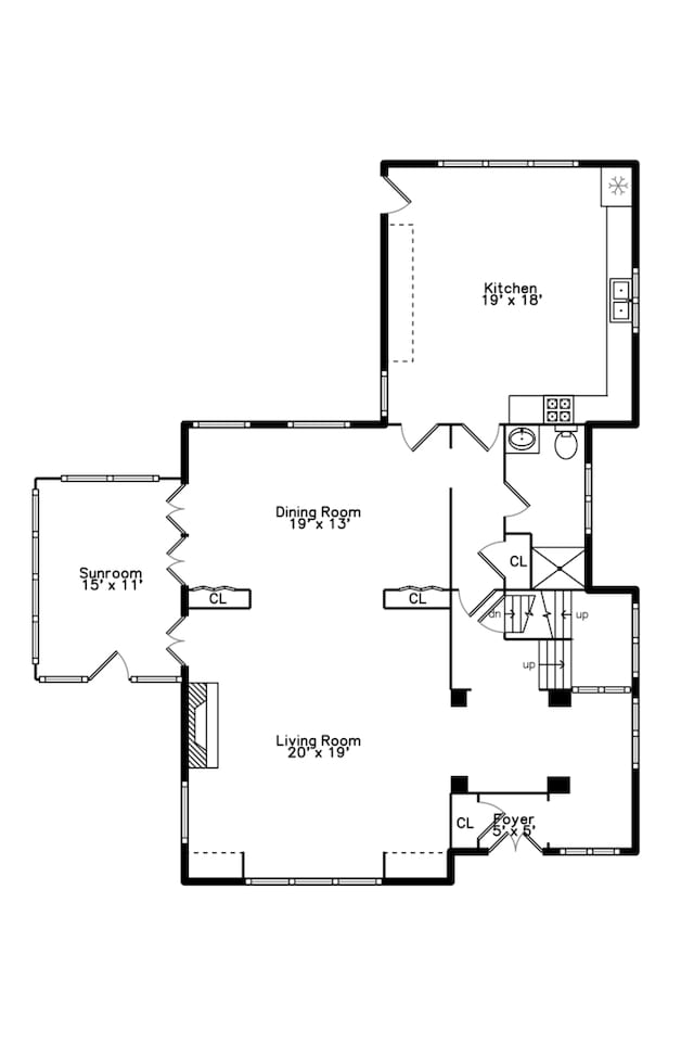 519 N Elmwood Ave, Oak Park, IL 60302 - view of property floor plan