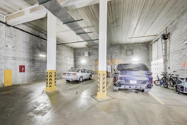1600 S Wabash Ave Unit 4E, Chicago, IL 60616 - view of parking garage
