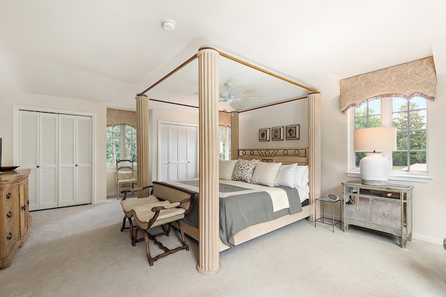15606 W Sweedler Rd, Manhattan, IL 60442 - bedroom featuring carpet floors and multiple closets