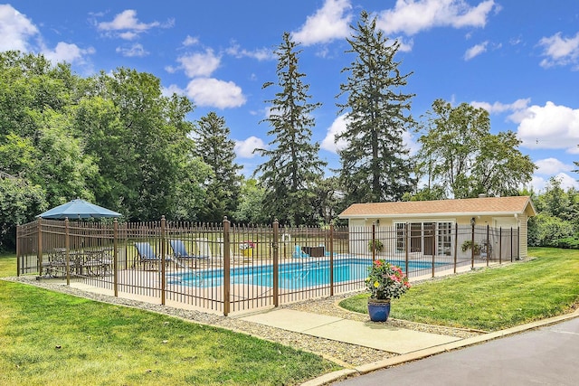 15606 W Sweedler Rd, Manhattan, IL 60442 - view of swimming pool featuring a patio