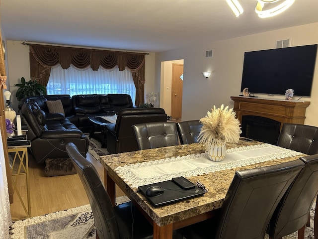 9362 Clancy Dr, Des Plaines, IL 60016 - dining area featuring wood finished floors