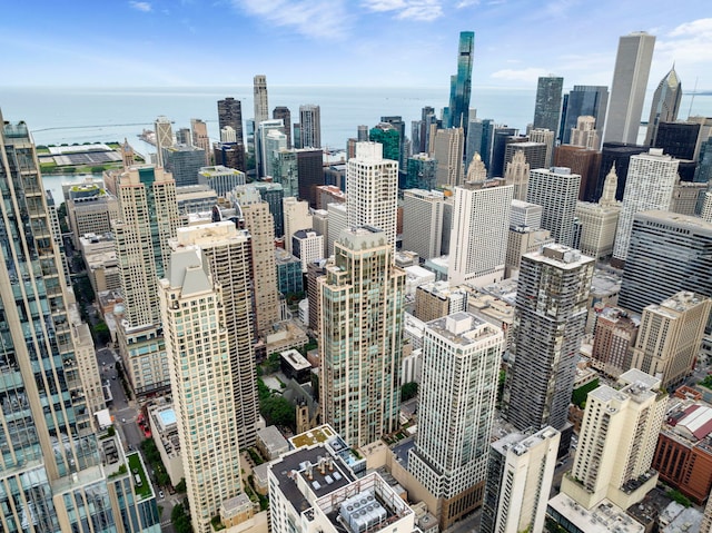 21 E Huron St Unit 3704, Chicago, IL 60611 - view of city skyline with a nearby body of water