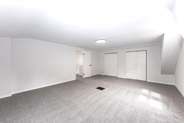 10940 S Trumbull Ave, Chicago, IL 60655 - unfurnished bedroom with multiple closets and carpet flooring