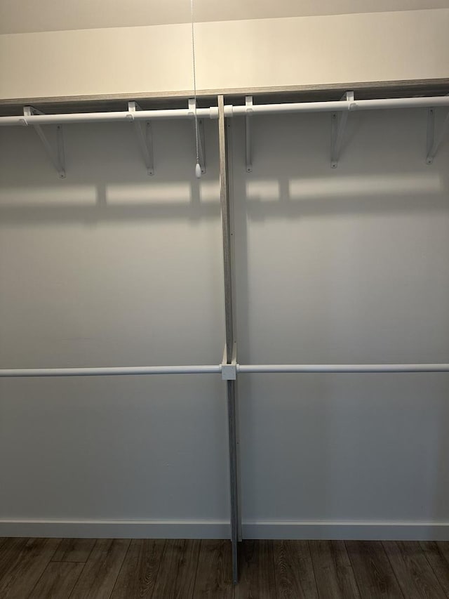 925 E Sangamon Ave, Rantoul, IL 61866 - walk in closet featuring dark wood finished floors