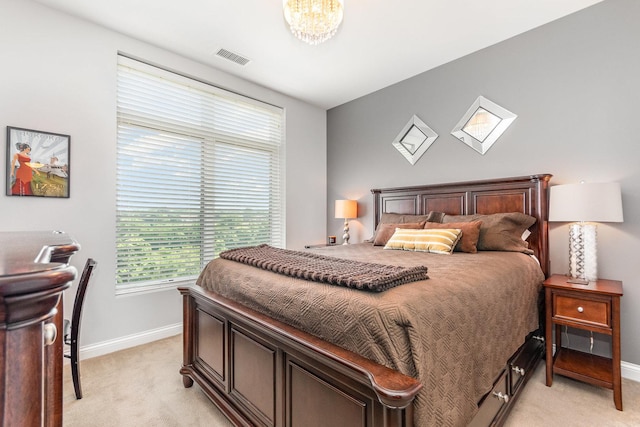 140 S River St Unit 307, Aurora, IL 60506 - bedroom featuring light colored carpet and baseboards