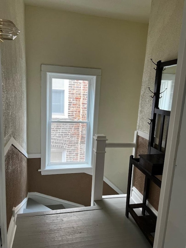 730 N Spaulding Ave, Chicago, IL 60624 - bathroom featuring plenty of natural light and wood finished floors